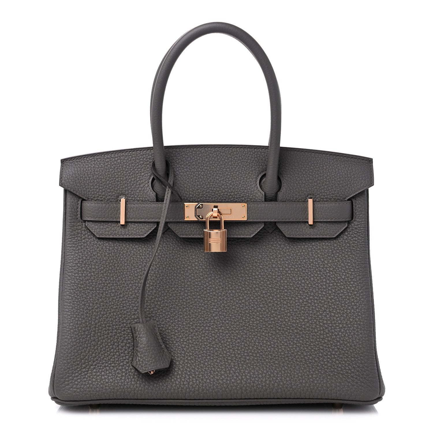 HERMES Togo Birkin 30 in the color Etain by FASHIONPHILE