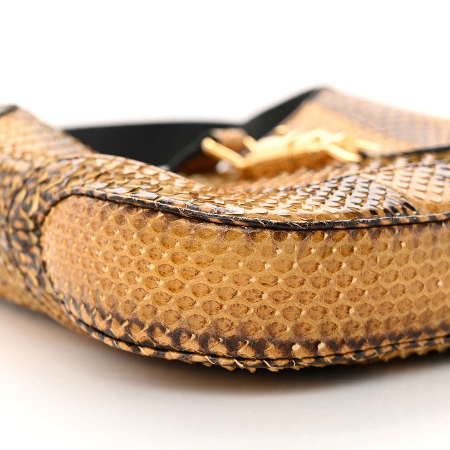 Snakeskin Small Jackie 1961 Hobo Brown