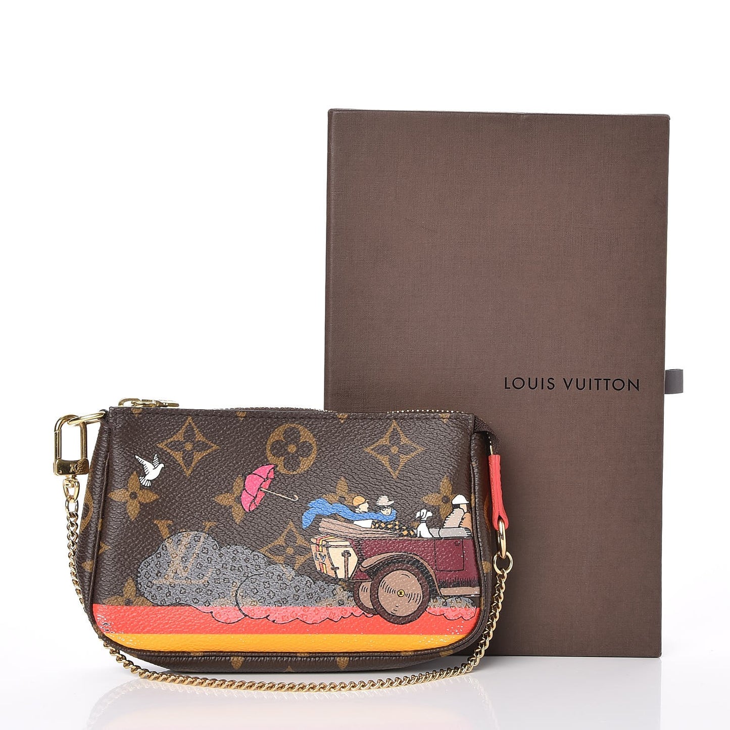 Monogram 2015 Christmas Animation Mini Pochette Accessories