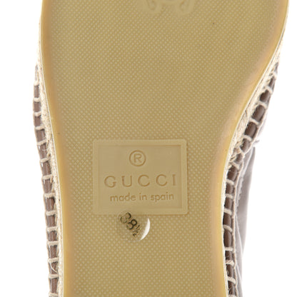 Gucci Nappa Matelasse GG Marmont Espadrilles 38.5 Porcelain Rose 9 of 11