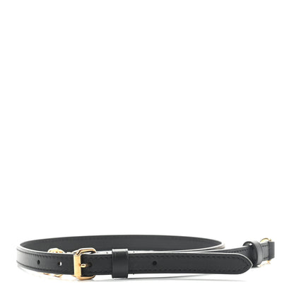 Louis Vuitton Calfskin Speedy Bandouliere 20 Shoulder Strap Black 2 of 3