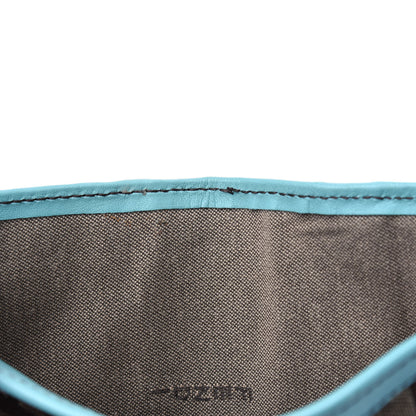 Fendi Zucchino Compact Wallet Brown Blue 9 of 18