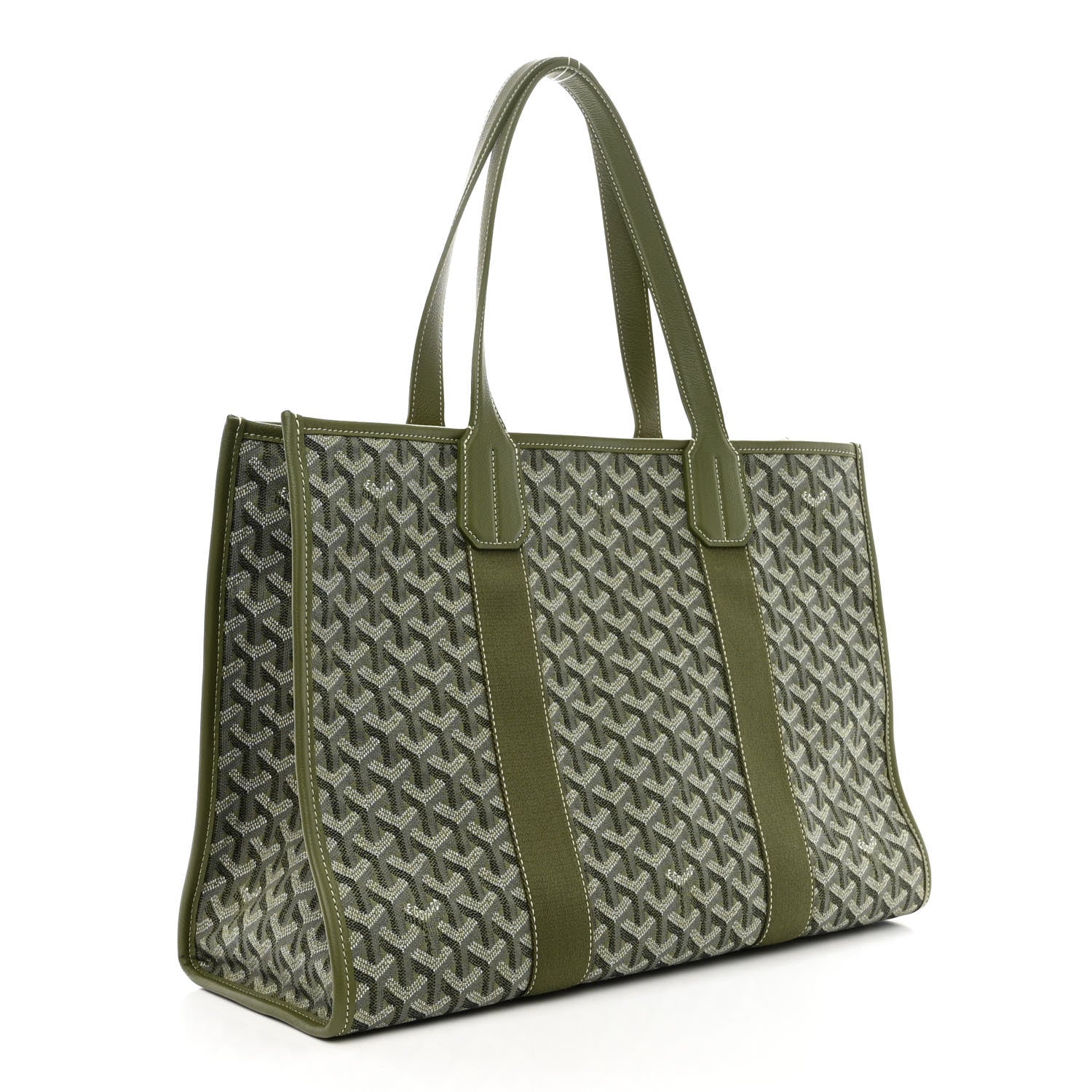 Goyard Goyardine Villette MM Tote Khaki 3 of 11