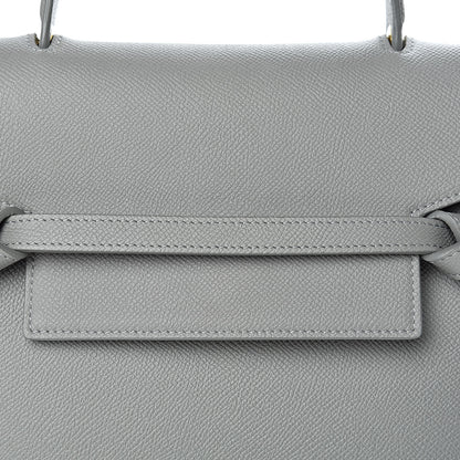Celine Grained Calfskin Micro Belt Bag Cloud 8 of 10
