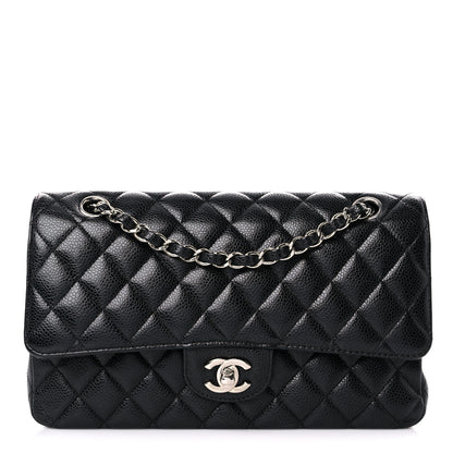 Chanel Caviar Quilted Medium Double Flap Black 1 of 10