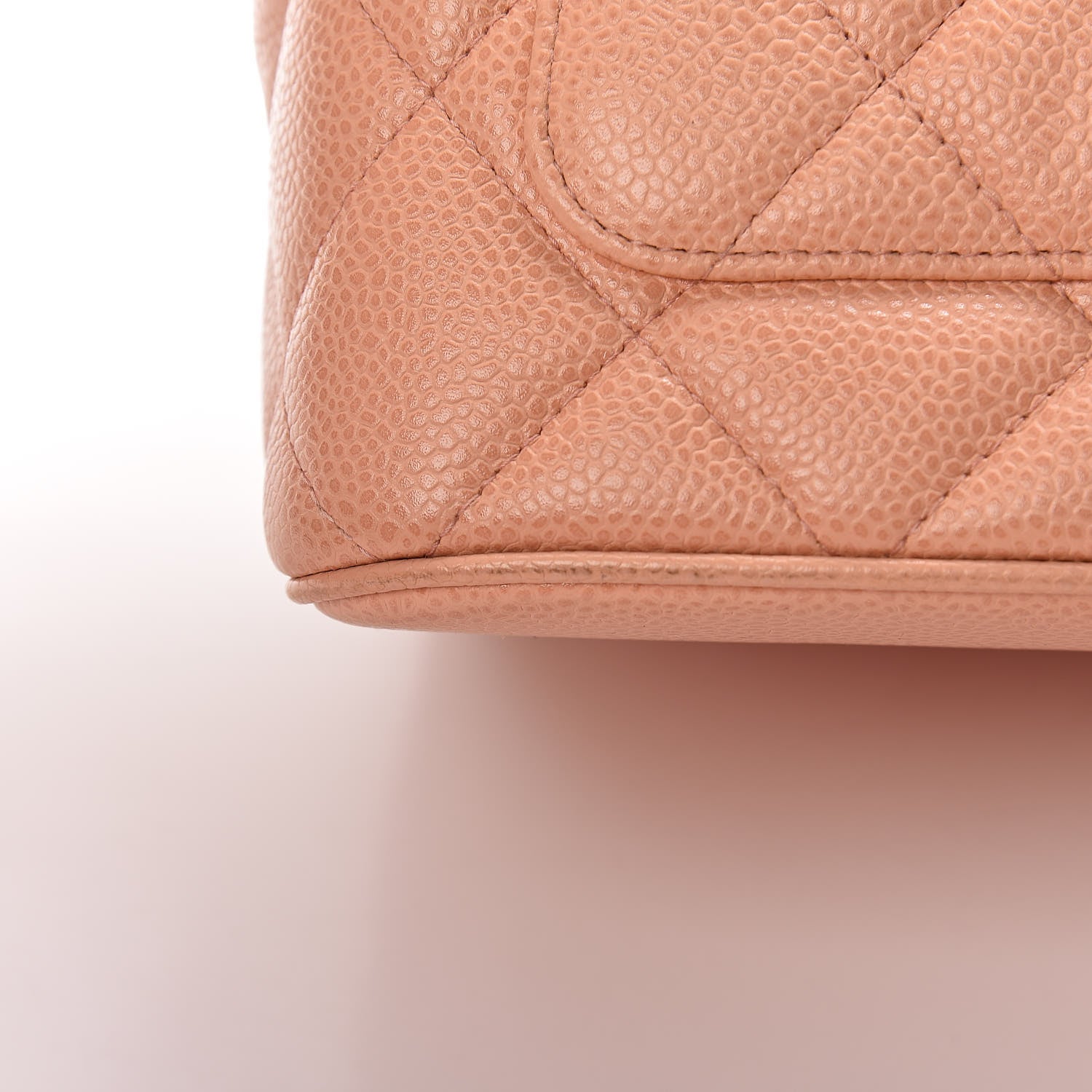 Chanel Caviar Medallion CC Tote Light Pink 14 of 15