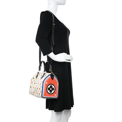 Louis Vuitton Game On Speedy Bandouliere 25 White 2 of 10