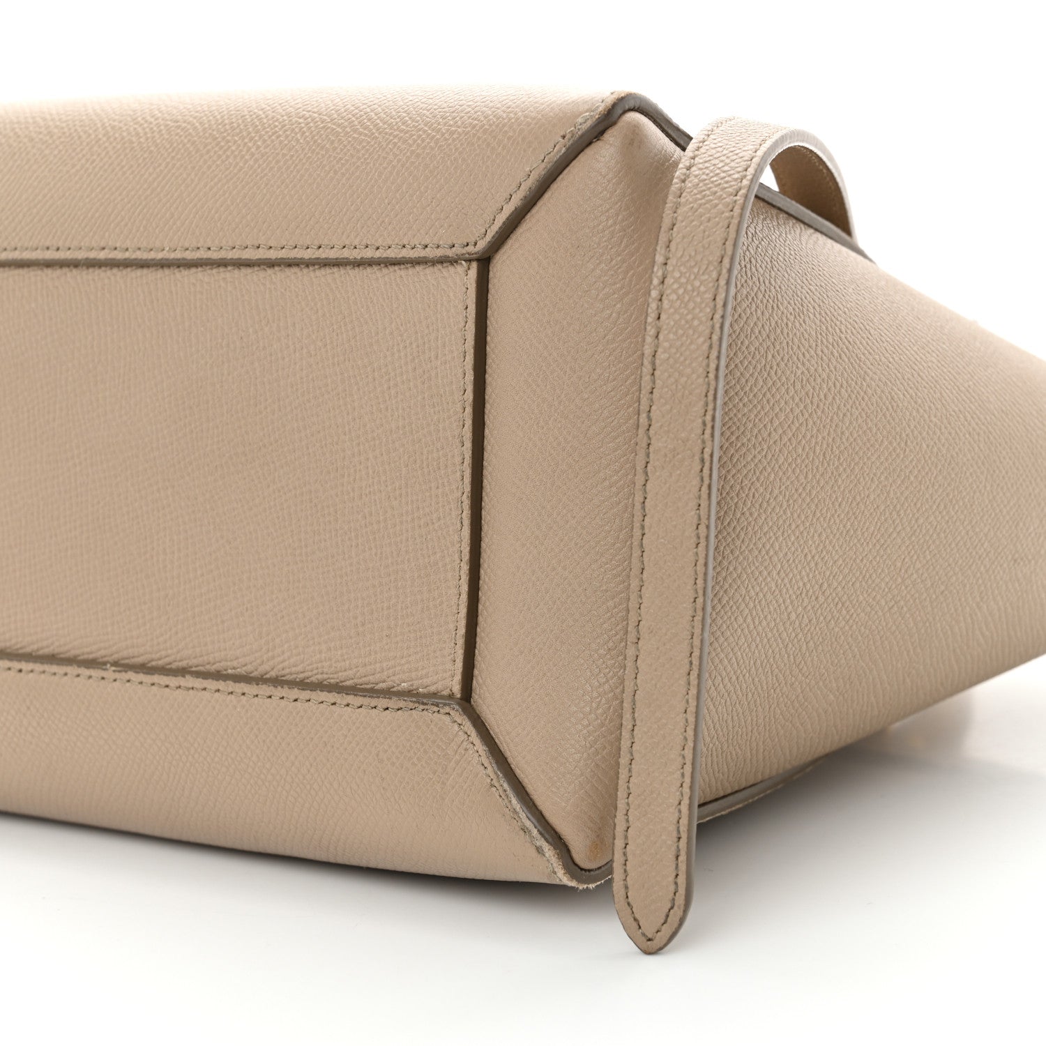 Celine Grained Calfskin Micro Belt Bag Light Taupe 10 of 15