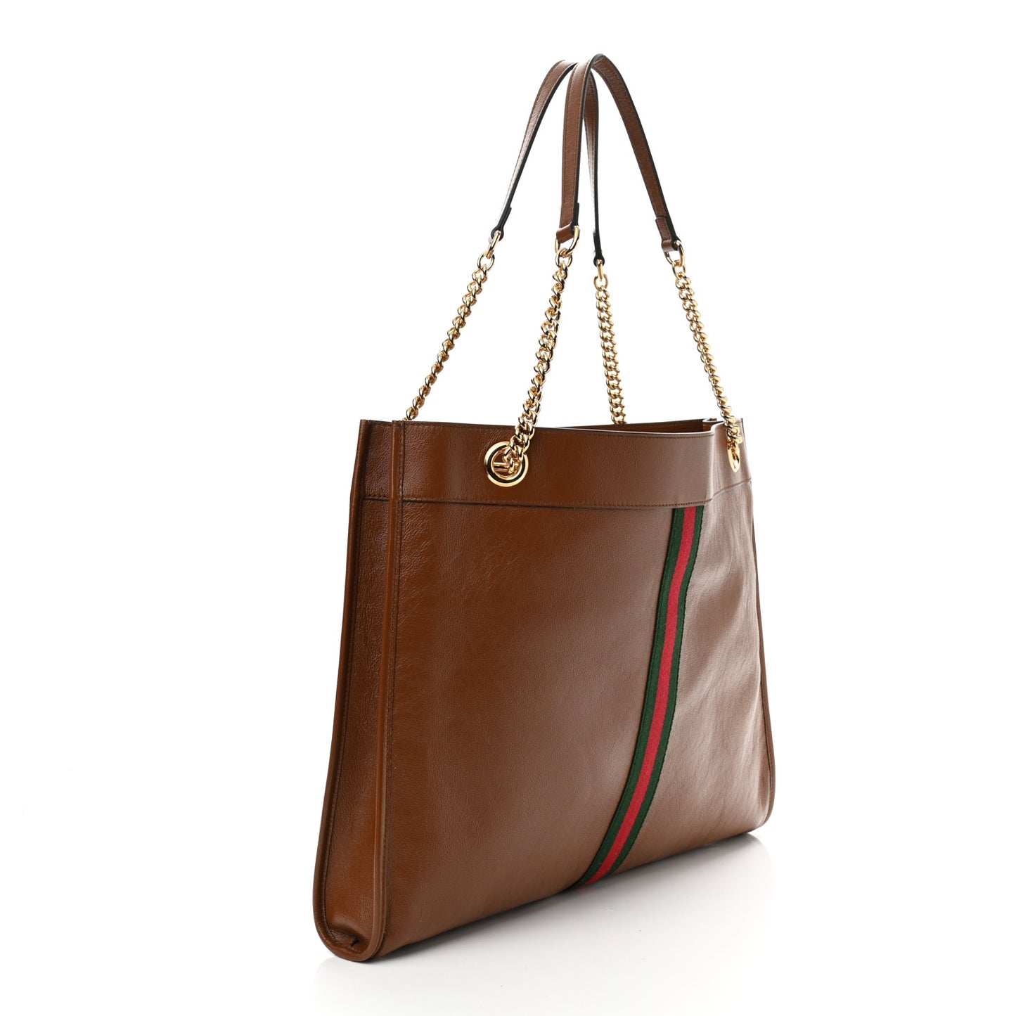 Calfskin Large Rajah Chain Tote Cuir
