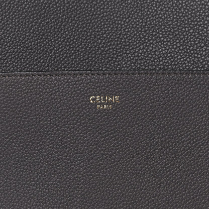 Celine Soft Grained Calfskin Sangle Bucket Bag Grey 11 of 12