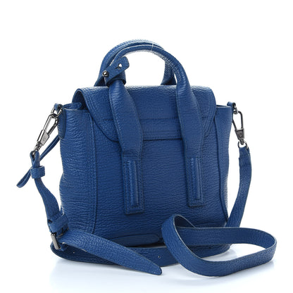 3.1 Phillip Lim Textured Calfskin Mini Pashli Satchel Cerulean 3 of 11
