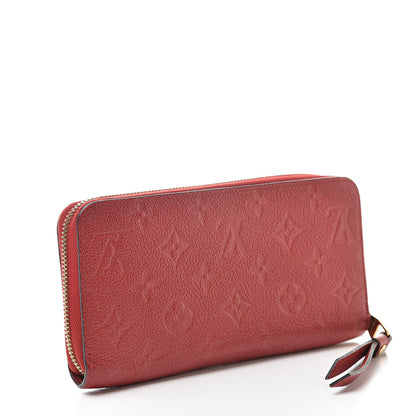 Louis Vuitton Empreinte Zippy Wallet Cherry 3 of 9