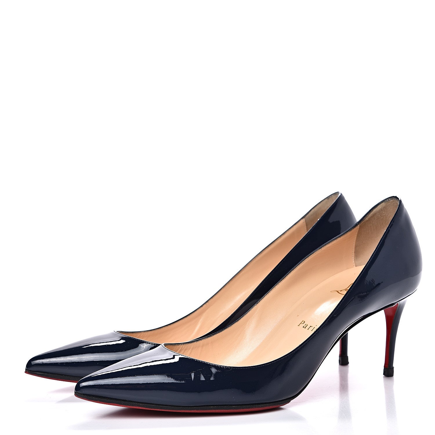 Christian Louboutin Patent Decollete 554 70 Pumps 39 Night 3 of 8