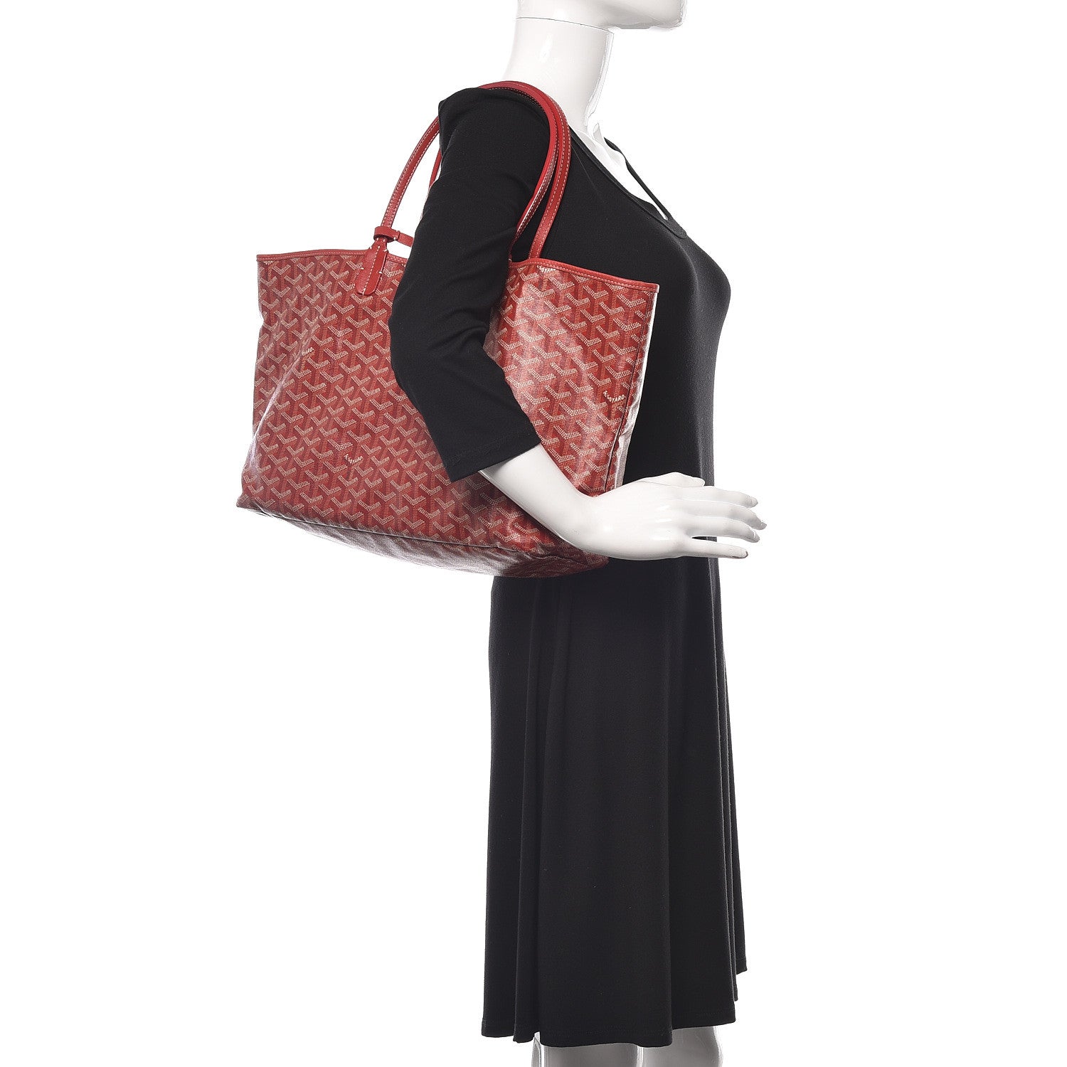 Goyard Goyardine Saint Louis PM Red 2 of 16