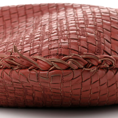 Bottega Veneta Nappa Intrecciato Fuzzy Maxi Veneta Hobo Dusty Rose 9 of 11