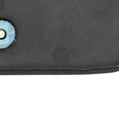 Valentino Garavani Calfskin Monochrome Vlogo Mini Loco Crossbody Bag Black 12 of 18