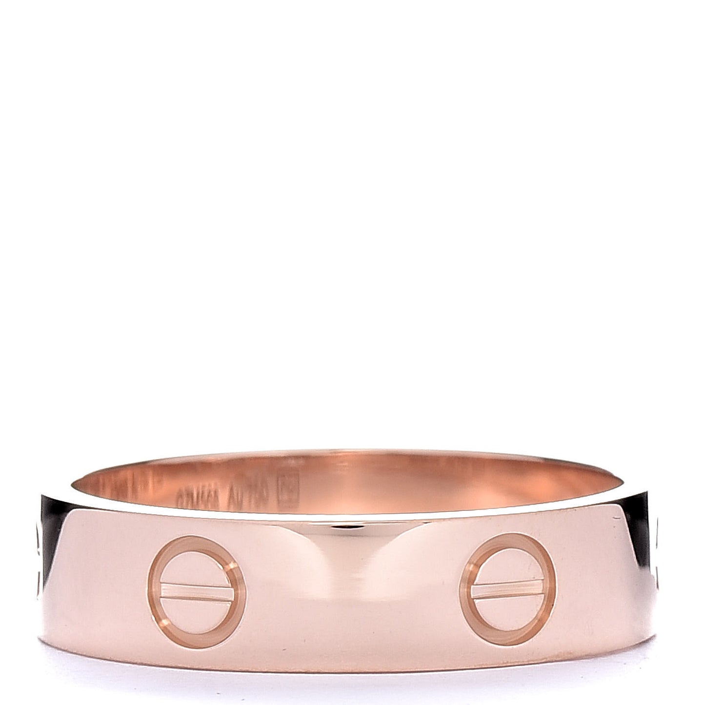 18K Pink Gold 5.5mm LOVE Ring 62 10