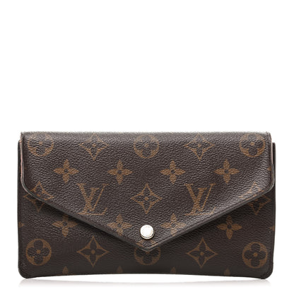 Louis Vuitton Monogram Jeanne Wallet Rose Ballerine 1 of 8