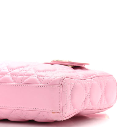 Christian Dior Lambskin Cannage Medium Lady D-Joy Pink 9 of 10