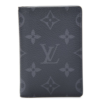 Louis Vuitton Monogram Eclipse Pocket Organizer NM 1 of 8
