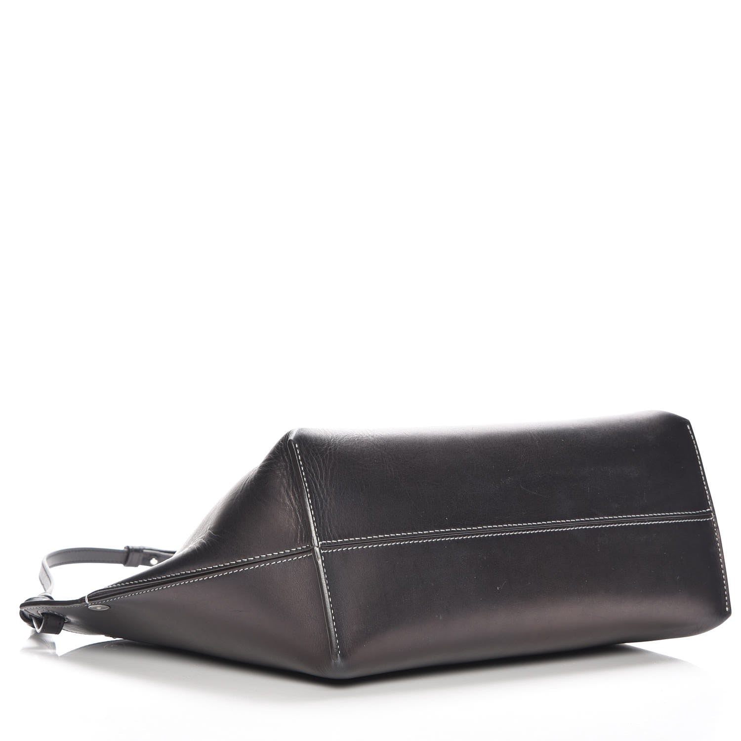 Celine Natural Calfskin Studded Medium Sailor Bag Navy Blue 4 of 8