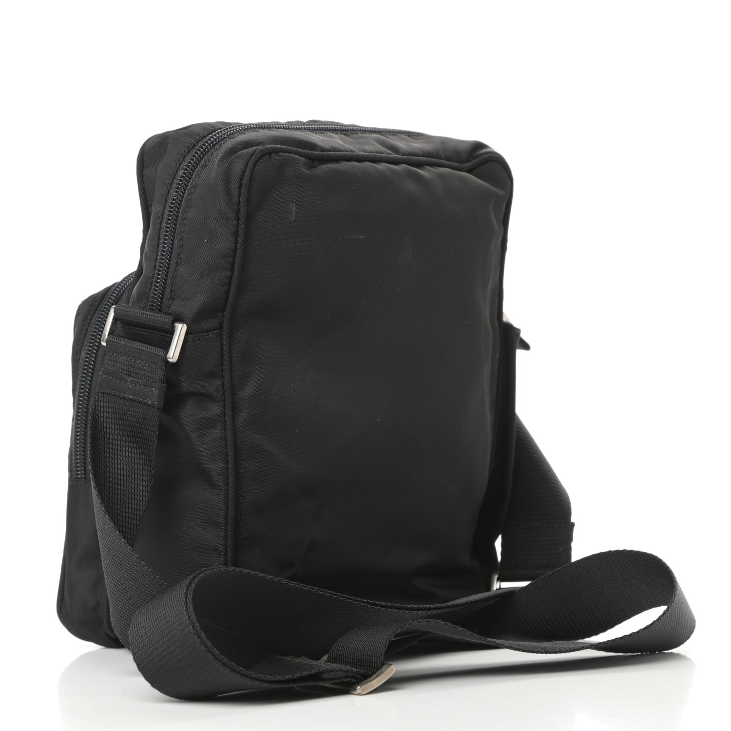 Prada Tessuto Nylon Messenger Black 3 of 13