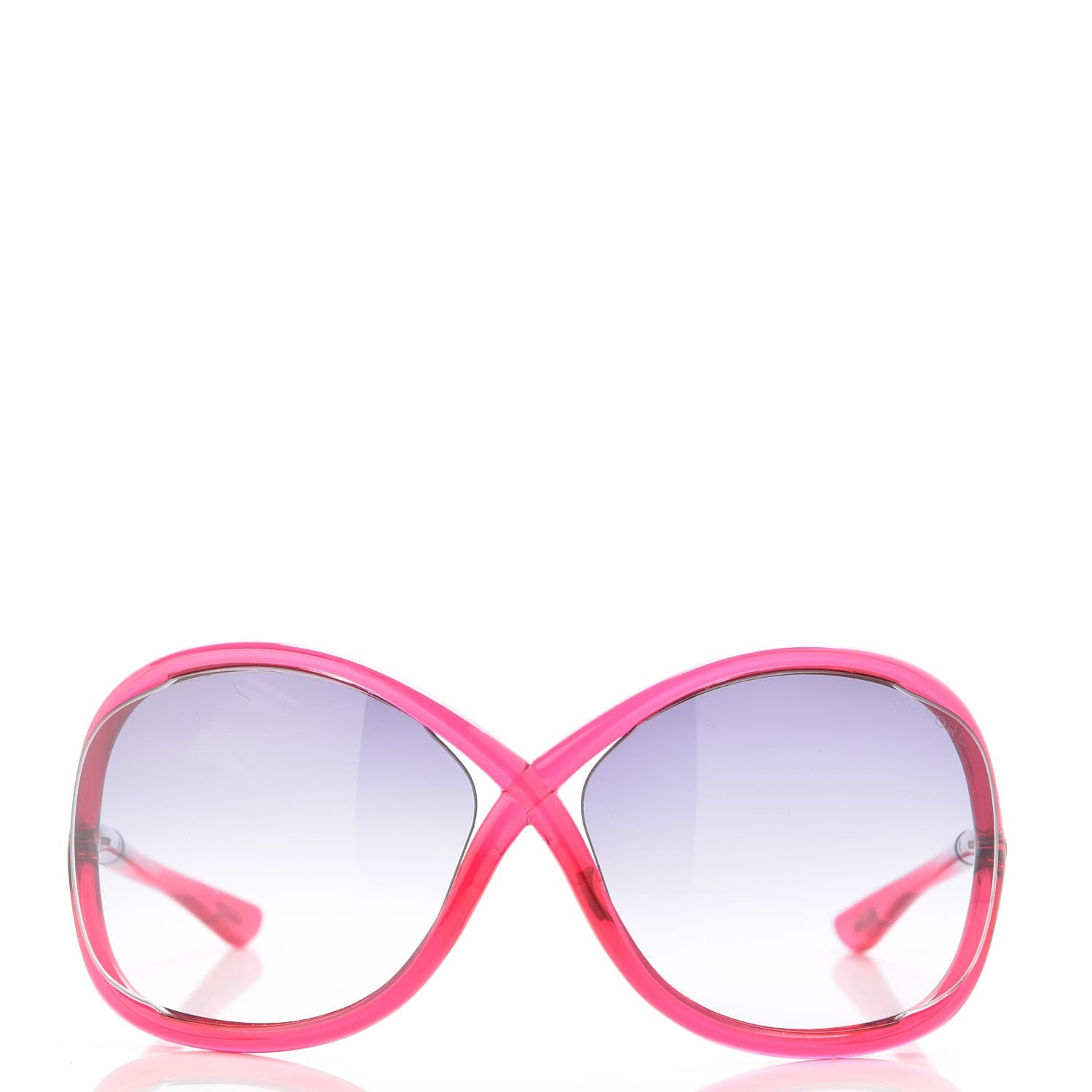 Tom Ford Acetate Whitney Crossover Sunglasses TF9 Pink 2 of 8