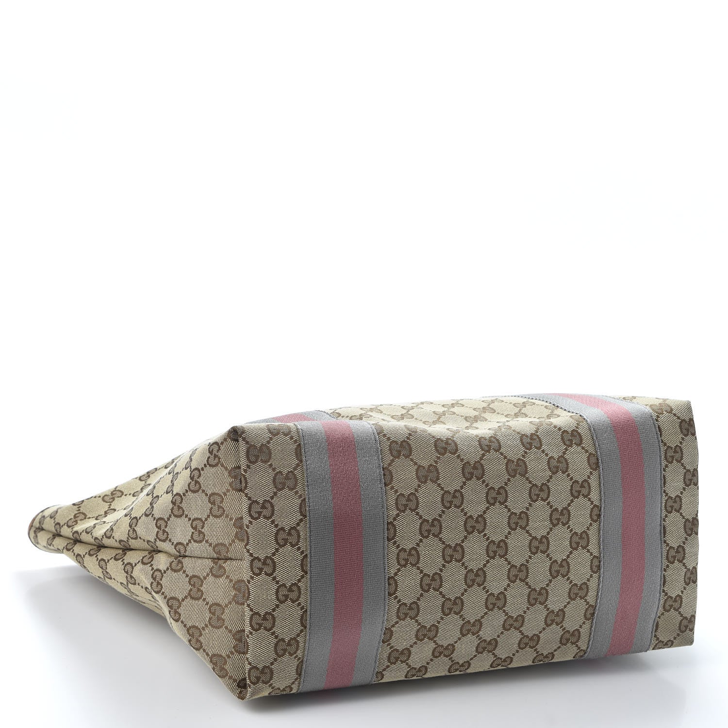 Gucci Monogram Patent Web Large Jolie Tote Pink 3 of 12