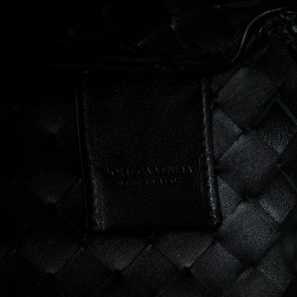 Bottega Veneta Nappa Intrecciato Small Campana Shoulder Bag Black 6 of 11