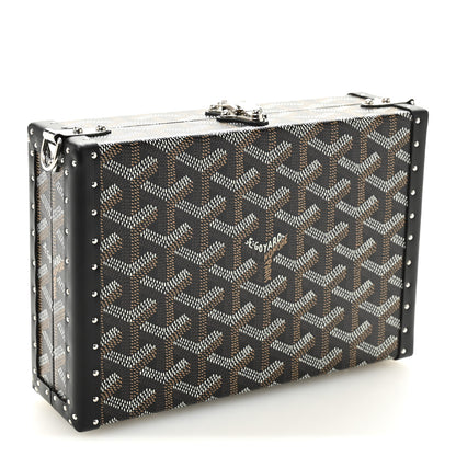 Goyard Goyardine Minaudiere Trunk Bag Black 3 of 10