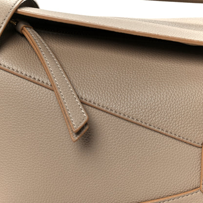 Loewe Grained Calfskin Small Puzzle Edge Bag Sand 9 of 12