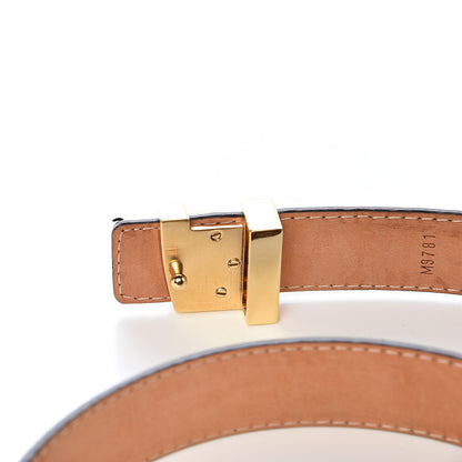 Louis Vuitton Mini Monogram 25mm LV Initiales Belt 80 32 11 of 11