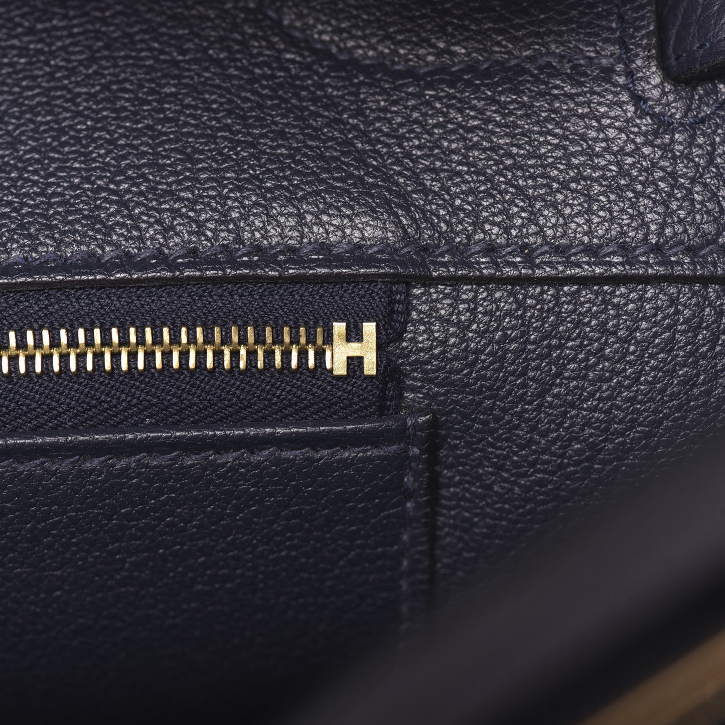 Togo Birkin 35 Bleu Nuit