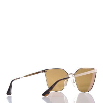 Prada Cat Eye Sunglasses SPR 68T Gold 4 of 8
