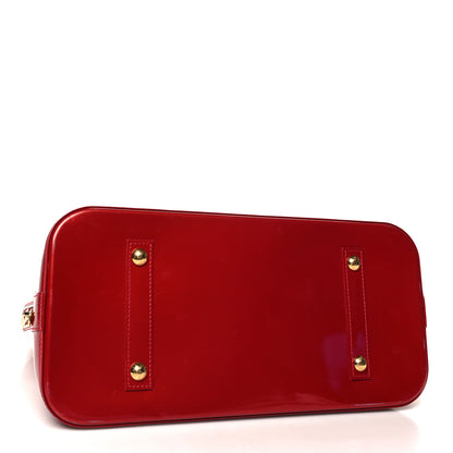 Louis Vuitton Vernis Alma GM Pomme D'Amour 4 of 12