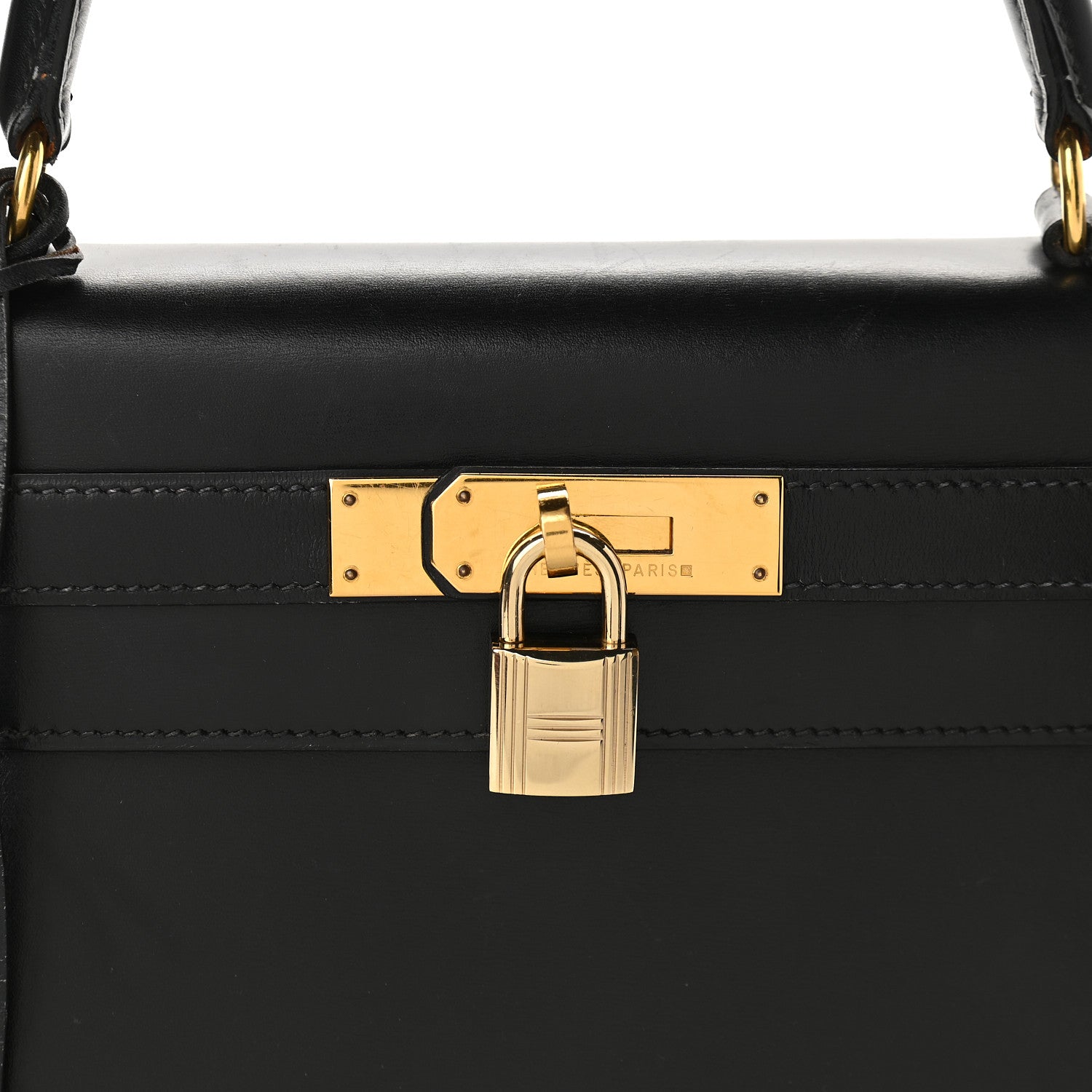 Hermes Box Kelly Sellier 28 Black 7 of 14