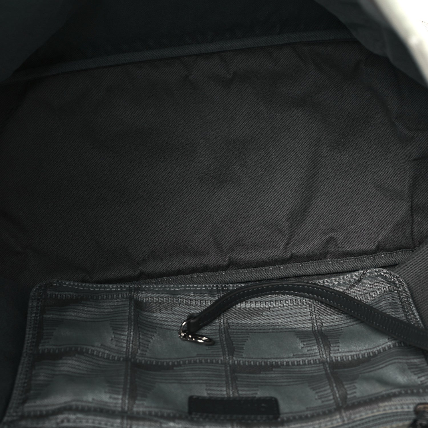 Chanel Nylon Travel Tote Gray 5 of 13