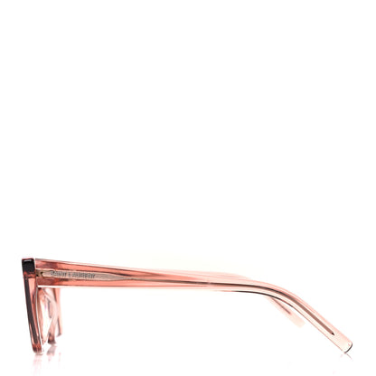 Saint Laurent Acetate Mica Cat Eye Sunglasses SL 276 Pink 3 of 8