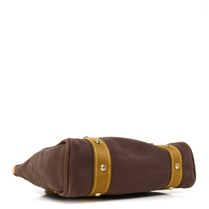 Louis Vuitton Toile Antigua Cabas MM Brown Kaki 4 of 9