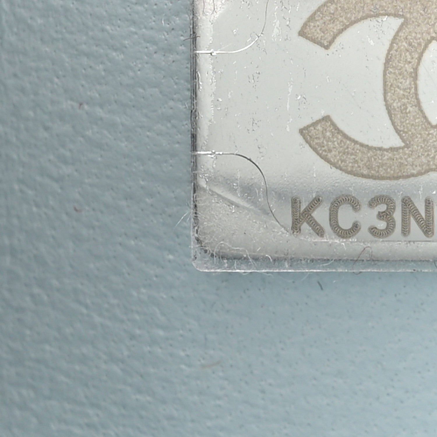 Chanel Caviar Quilted Small Double Flap Light Blue 7 of 11