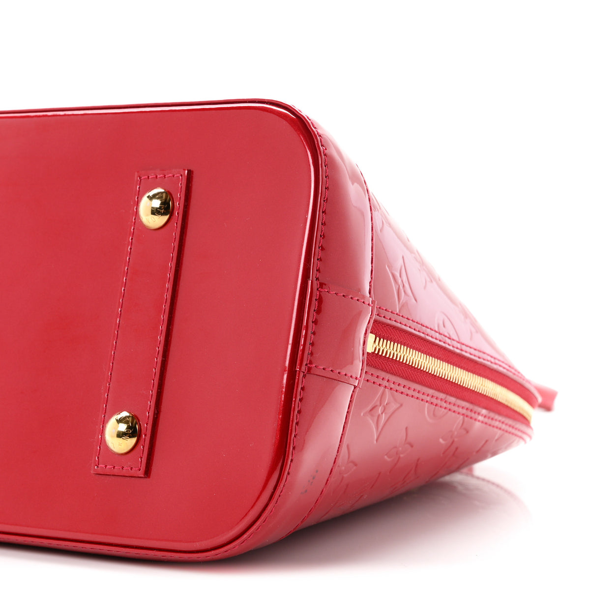 Louis Vuitton Vernis Alma MM Pomme D'Amour 10 of 11