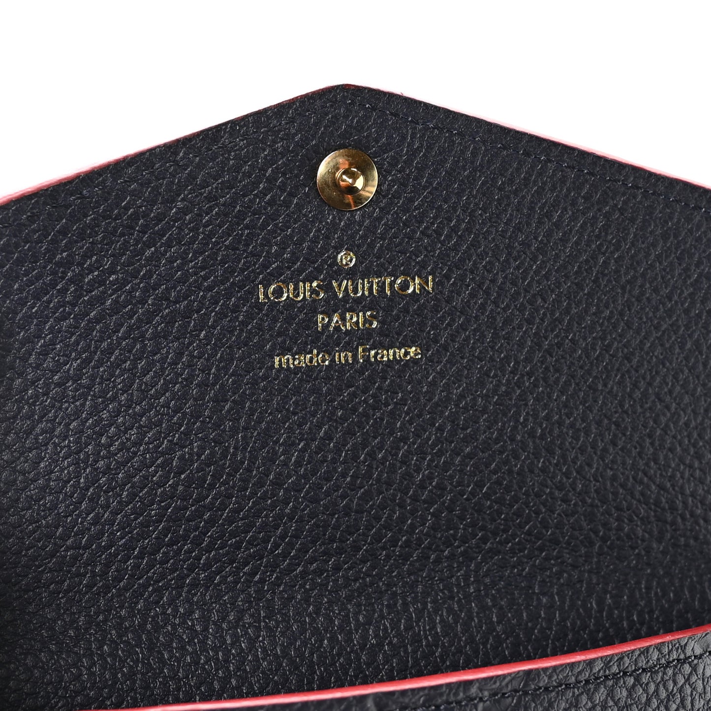 Empreinte Key Pouch Marine Rouge