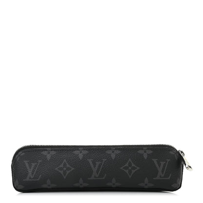Louis Vuitton Monogram Eclipse Elizabeth Pencil Pouch Black 1 of 6