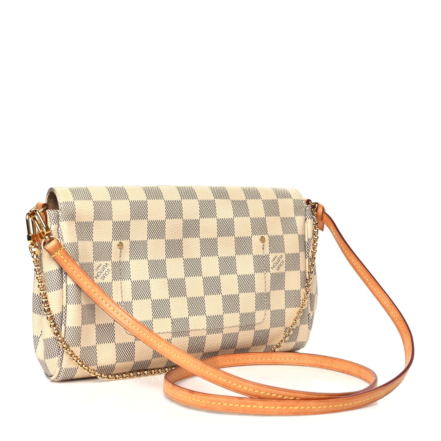Louis Vuitton Damier Azur Favorite MM 3 of 10