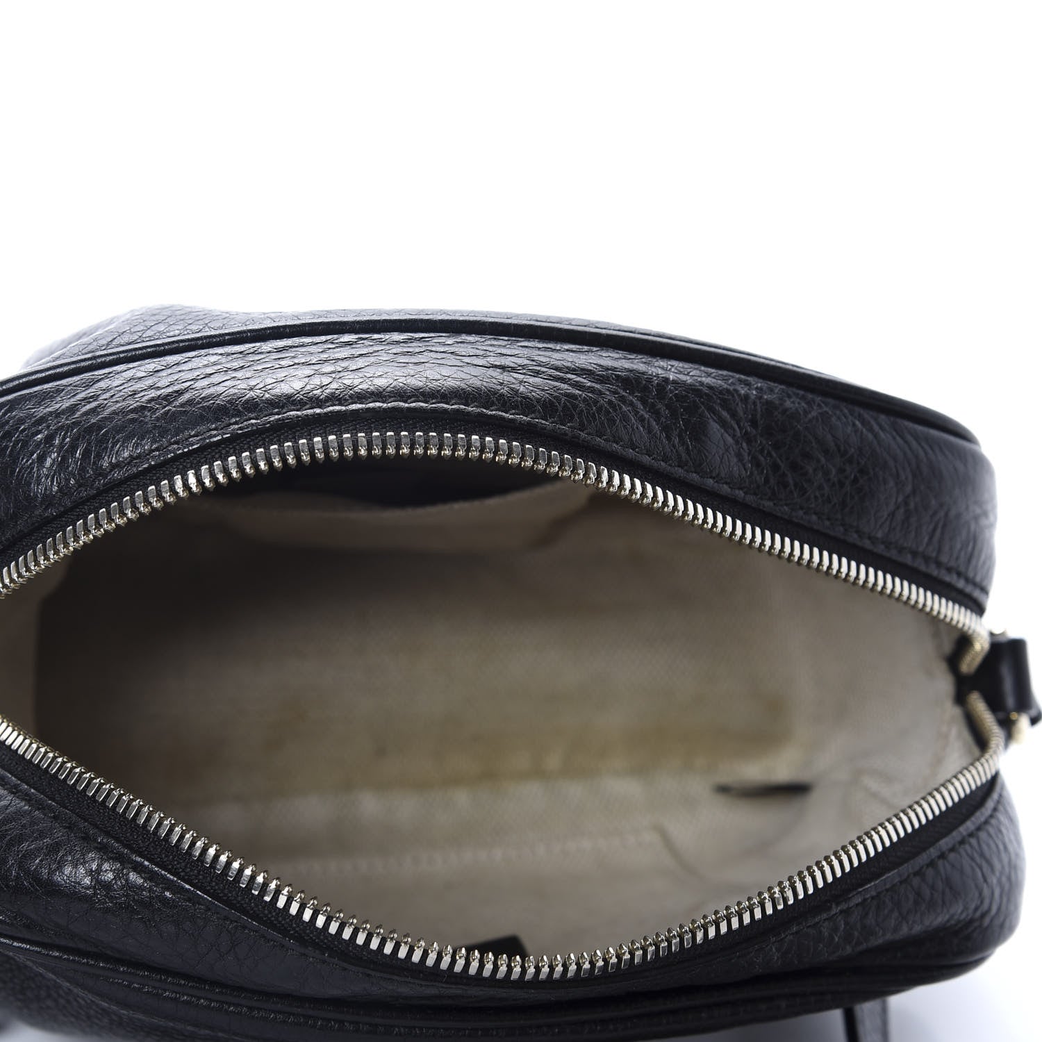 Gucci Pebbled Calfskin Small Soho Disco Bag Black 5 of 11