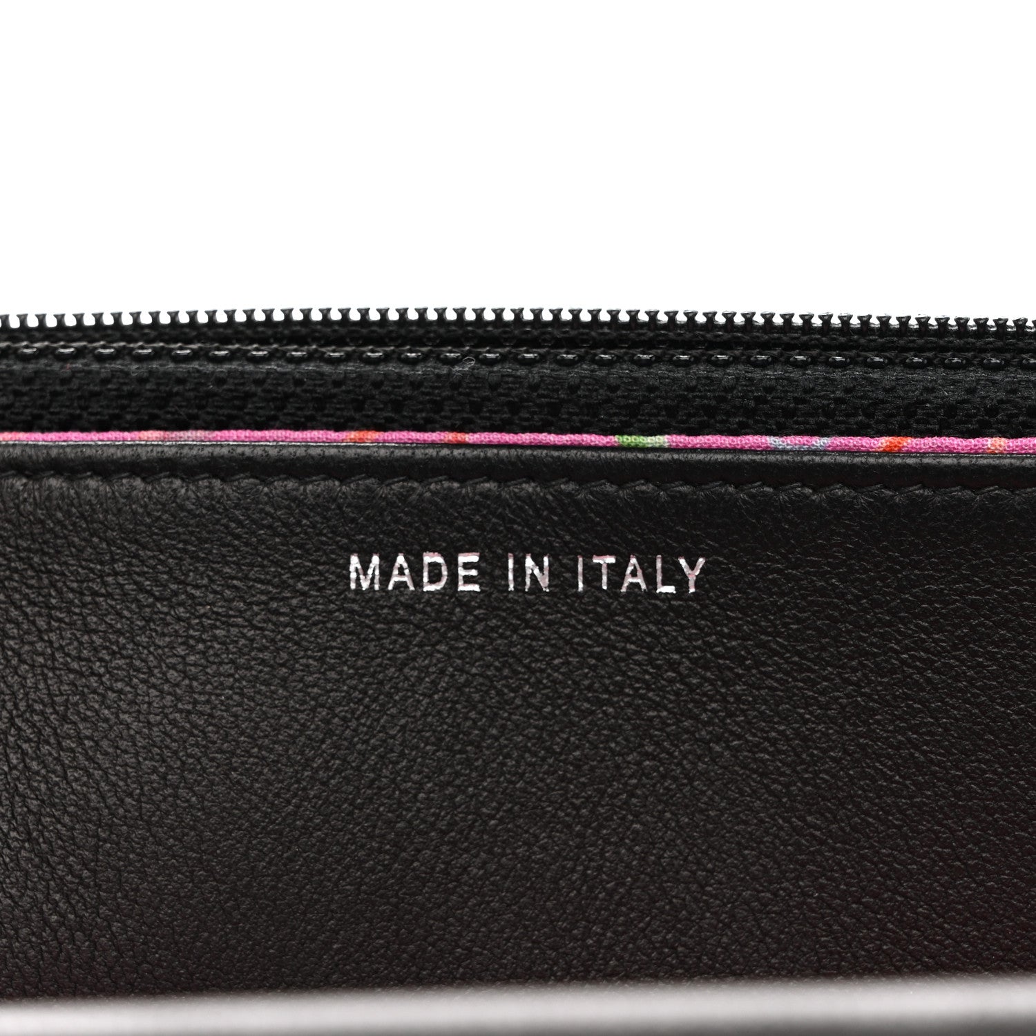 Chanel Calfskin Whipstitch Wallet On Chain WOC Black 7 of 11