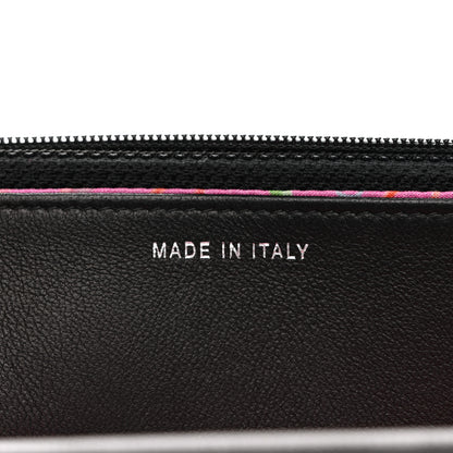 Chanel Calfskin Whipstitch Wallet On Chain WOC Black 7 of 11