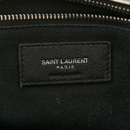 Saint Laurent Calfskin Baby Supple Sac De Jour White 6 of 19