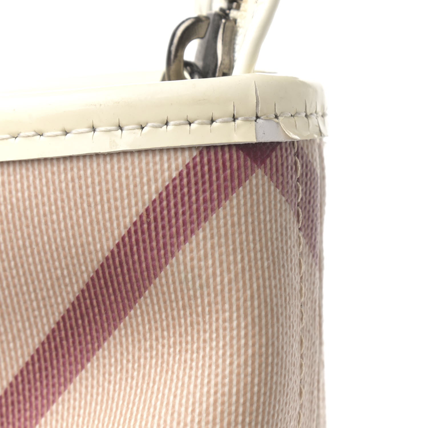 Burberry Supernova Check Tote White 15 of 20