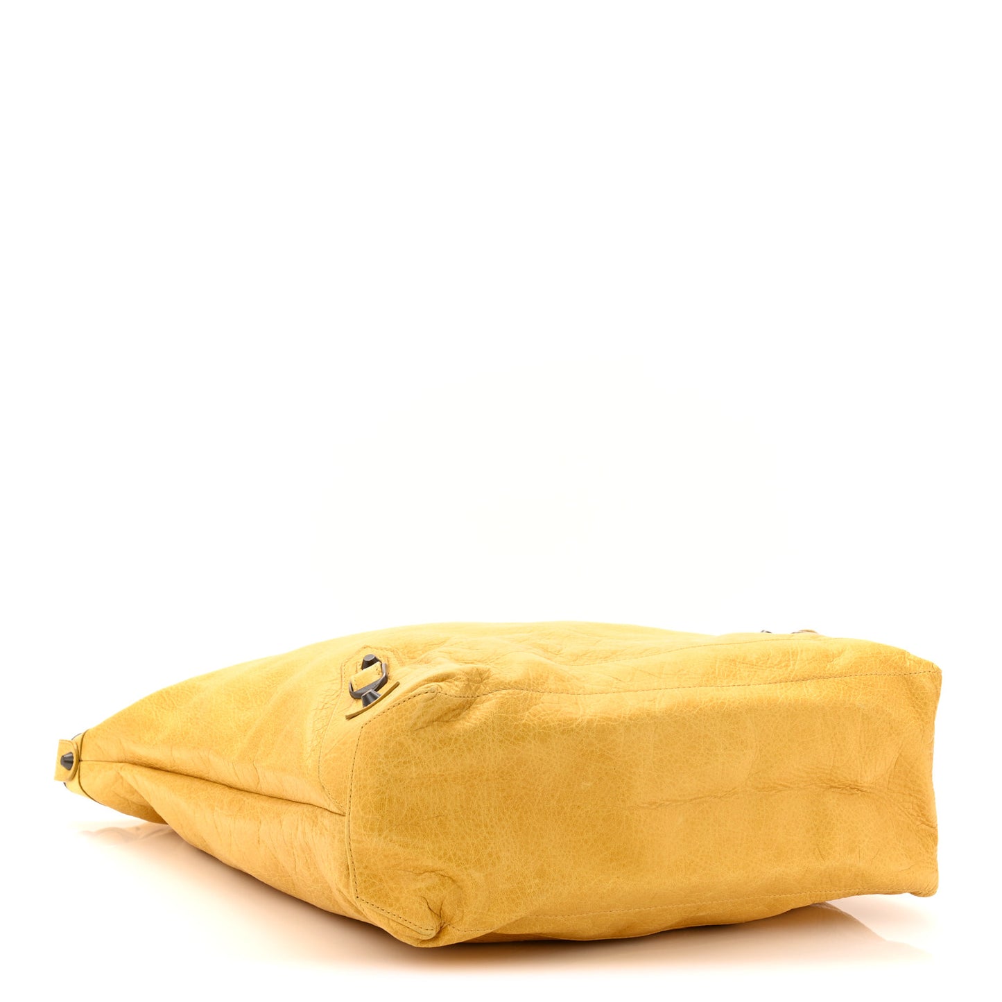 Agneau Classic Hardware Day Hobo Moutarde